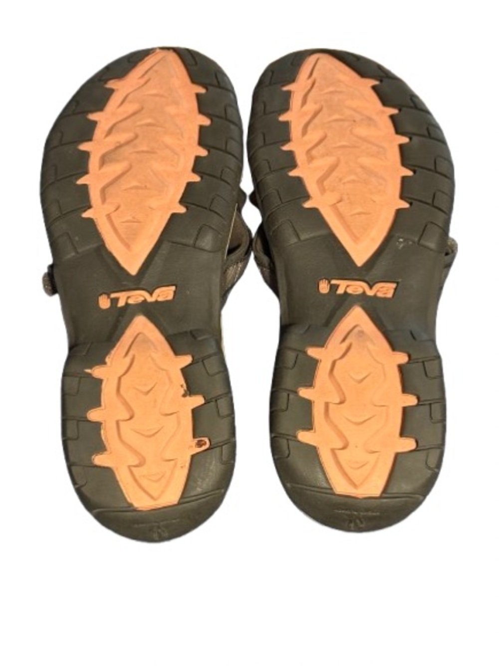 Women’s Teva Tirra Slide Sandals Brown Beige Comfort Outdoor Size 12 - Picture 4 of 5